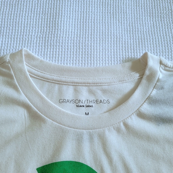 Grayson Threads🧵 Double✌ Checkerboard Cherries🍒 Graphic Tee👕 - NWT - Picture 4 of 11